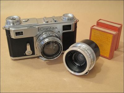 Contax II + filtres 
