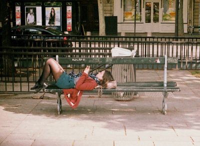 Sur un banc
