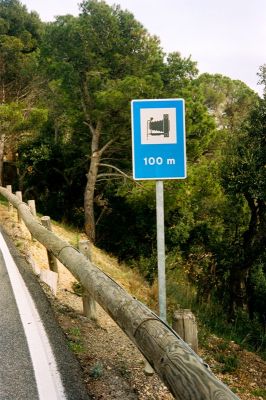 panneau routier Costa Brava
