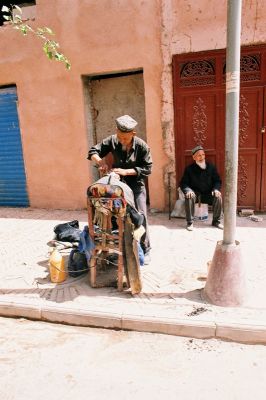 Xinjiang : le coiffeur
