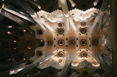 Sagrada Familia, Barcelone
Voûte
