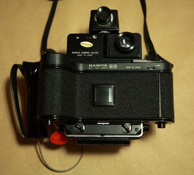 Mamiya Super 23 vue de dos
