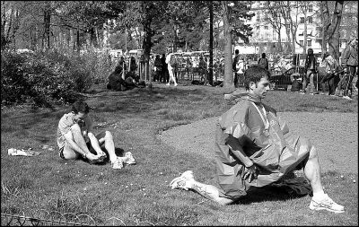 contax G2, planar 45/2, tri-x
