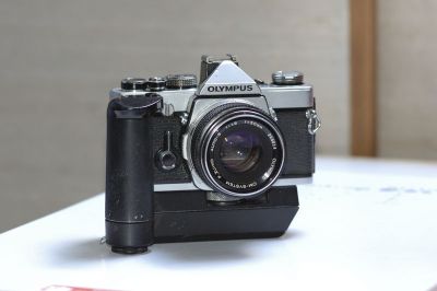 olympus om1n+winder1 objectif 50f 1.8
