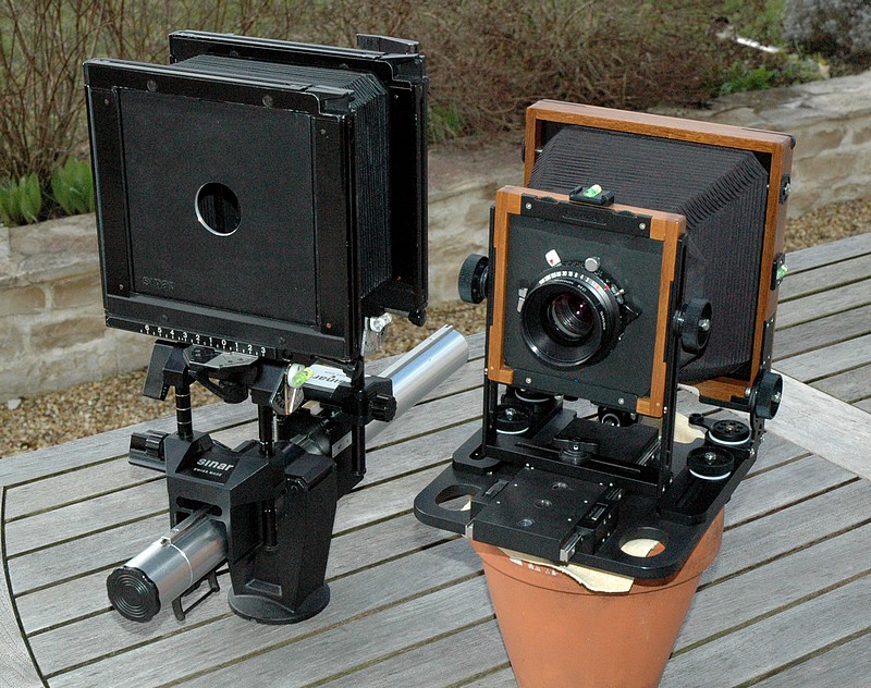 Chambre Photographique Sinar Monorail Format 4x5 Pouces - Pour Châssis - Occasion