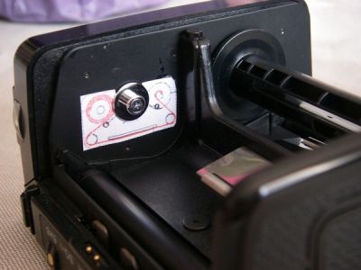Dessin dos Bronica SQ

