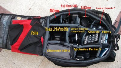 Gros sac Expédition 8 intérieur
