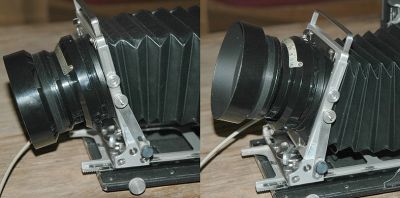 Graflex Speed grahic montant avant modifié
