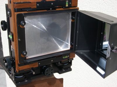 adaptation d'un viseur Linhof sur la Chamonix 45N-2
