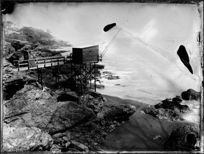 Pornic - carrelet
Collodion - ambrotype 18x24cm
Mots-clés: Collodion ambrotype 18x24cm