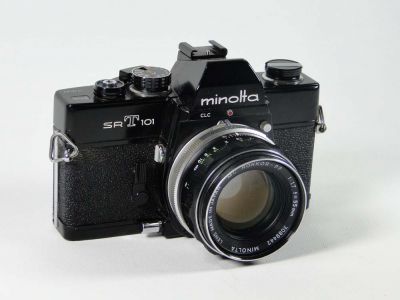 les Minolta reflex
SRT 101 noir 
