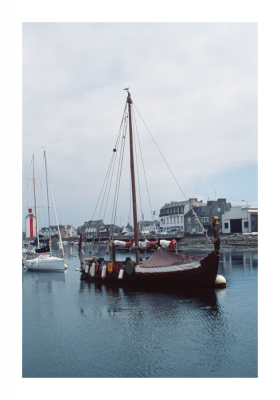 Drakkar en Bretagne

