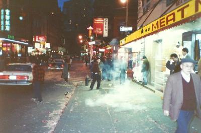 NYC ChinaTown Janvier1990
