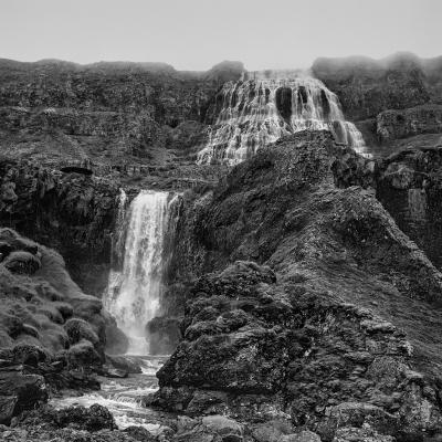 Cascade de Dynjandi 2
Dans les fjords de l'Ouest de l'Islande
Rolleicord, Kentmere 100 ASA (Rodinal 1+25)
