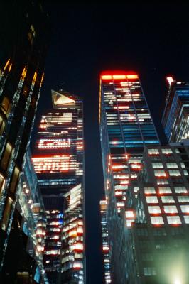 NYC buildings
Pentax Espio Mini - Cinestill 800T
