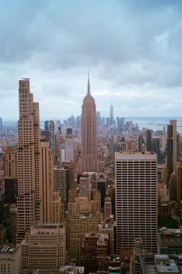 Vue depuis l'Empire State Building
Fuji DL-500 Wide - Kodak Portra 400

